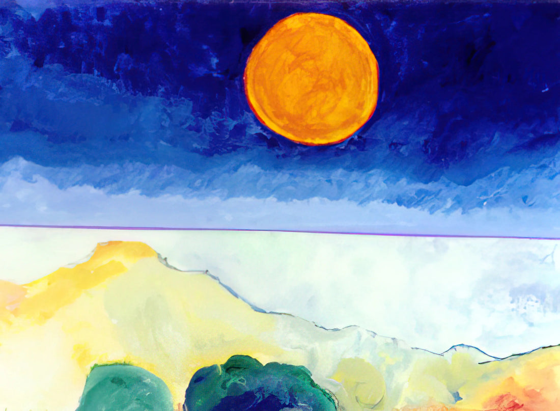 Aldemir Martins: The Vibrant World of a Brazilian Master in Art Prints - Paisagem - 2004 by Aldemir Martins