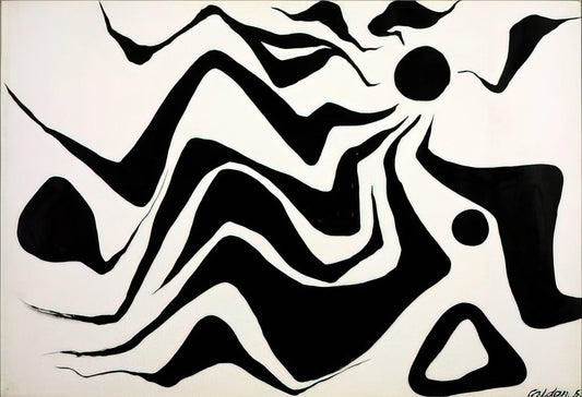 Alexander Calder Art: The Kinetic Visionary Who Sculpted Motion - BLACK SUN 1953 by Alexander Calder