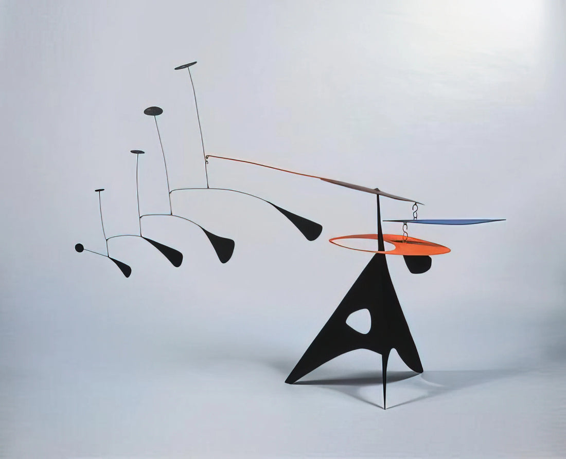 Alexander Calder's Derrière le Miroir: The Artist's Revolutionary Printmaking Legacy - BLUE FEATHER 1948 by Alexander Calder
