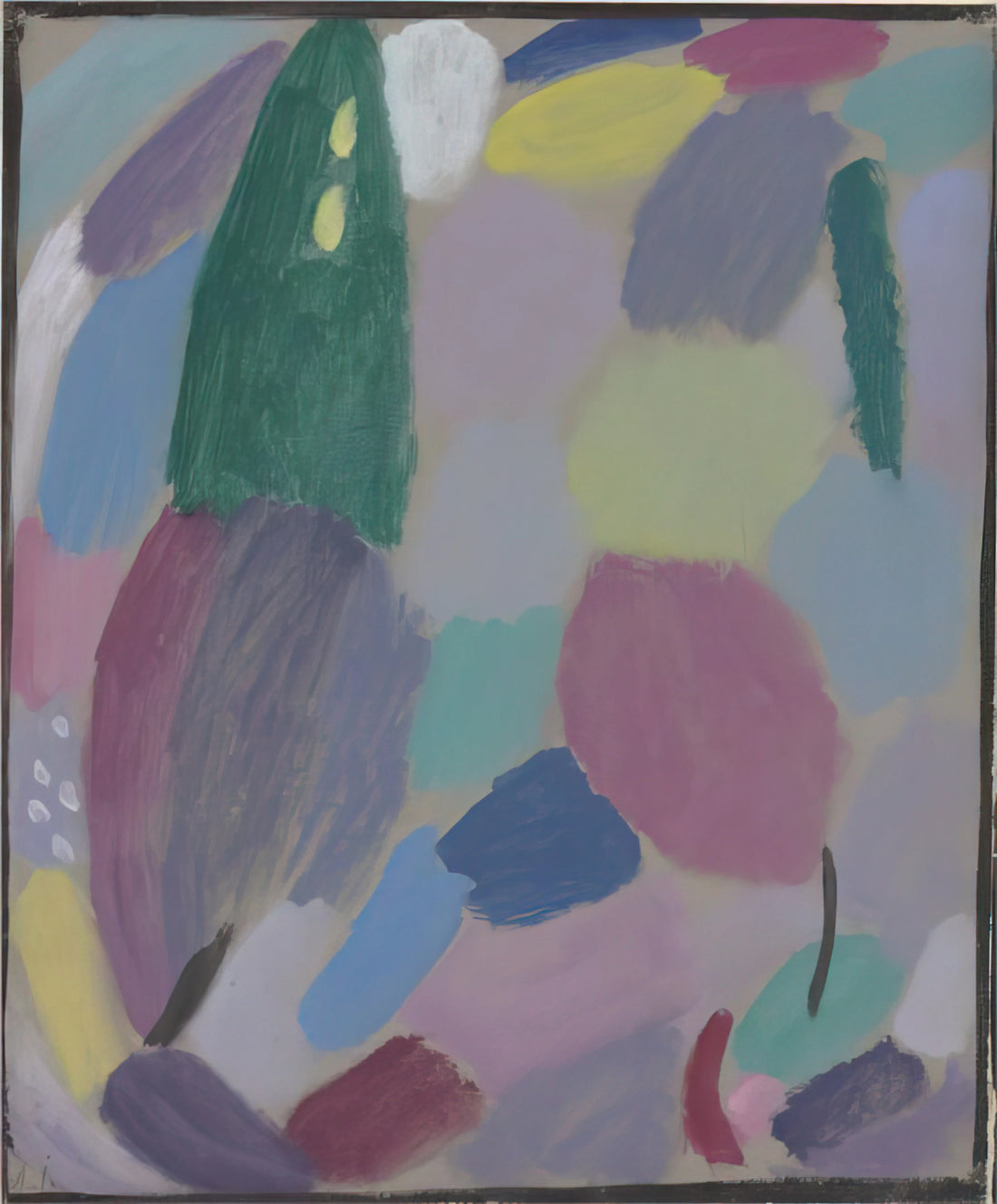 Alexej von Jawlensky Framed Canvas Print: A Collector's Guide to Expressionist Mastery - VARIATION TR UMEREI 1916 by Alexej von Jawlensky