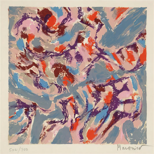 Alfred Manessier Reproductions: Capturing the Spiritual Abstraction of a Modern Master - Early Spring by Alfred Manessier