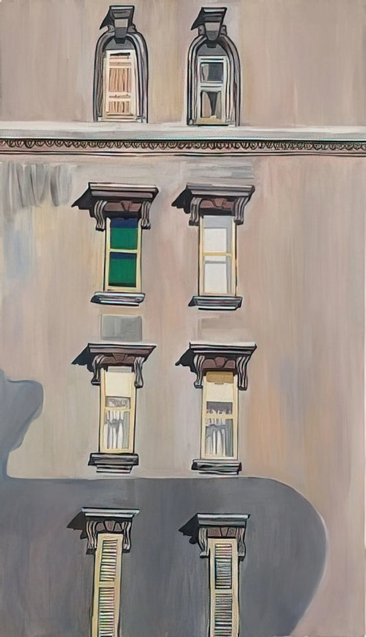 Alice Neel Framed Art Print: A Curator's Guide to Her Unflinching Portraits - Windows no. 2 by Alice Neel