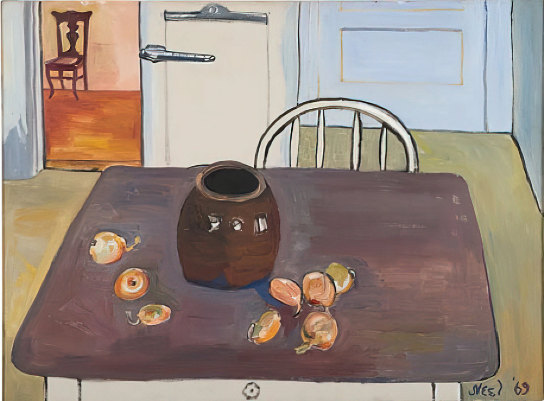 Alice Neel's Last Painting: The Doctor's Portrait and Her Final Artistic Statement - Still Life Spring Lake by Alice Neel