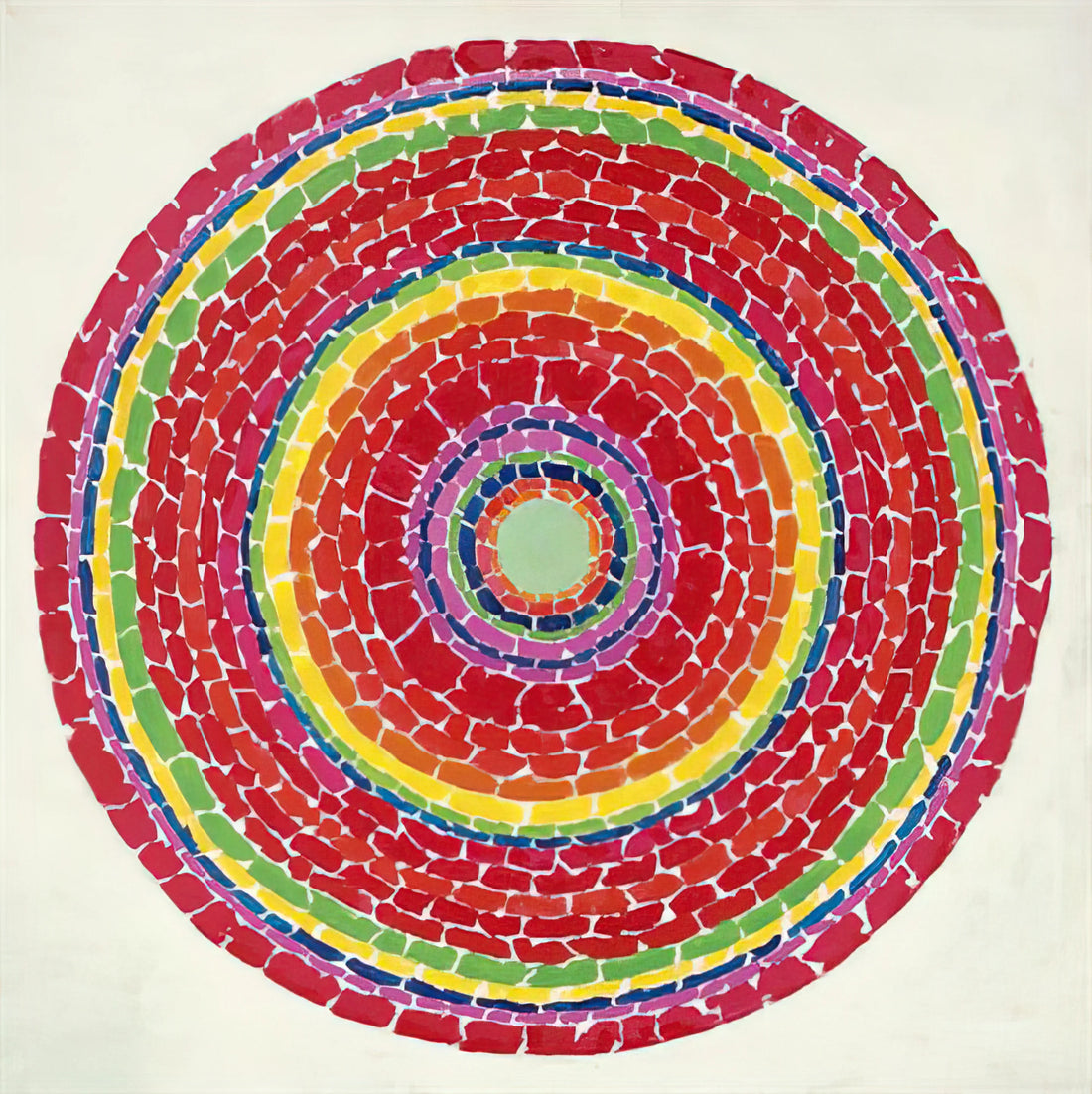 Alma Woodsey Thomas: The Pioneering Colorist of Abstract Expressionism - SPRINGTIME IN WASHINGTON 1971 by Alma Woodsey Thomas