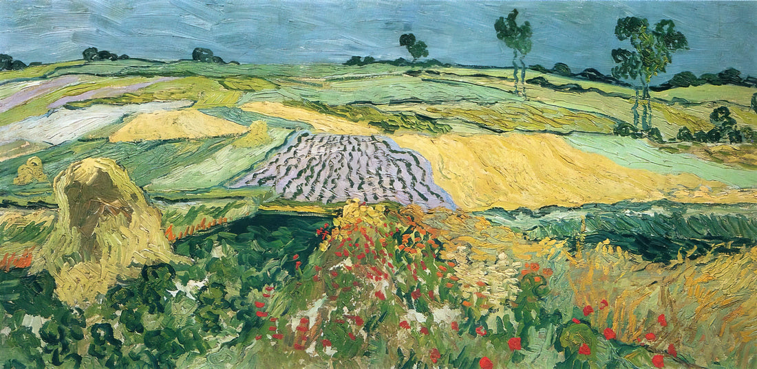 Almond Blossom Poster: Vincent van Gogh's Symbol of Hope and Renewal - Wheatfields by Vincent van Gogh