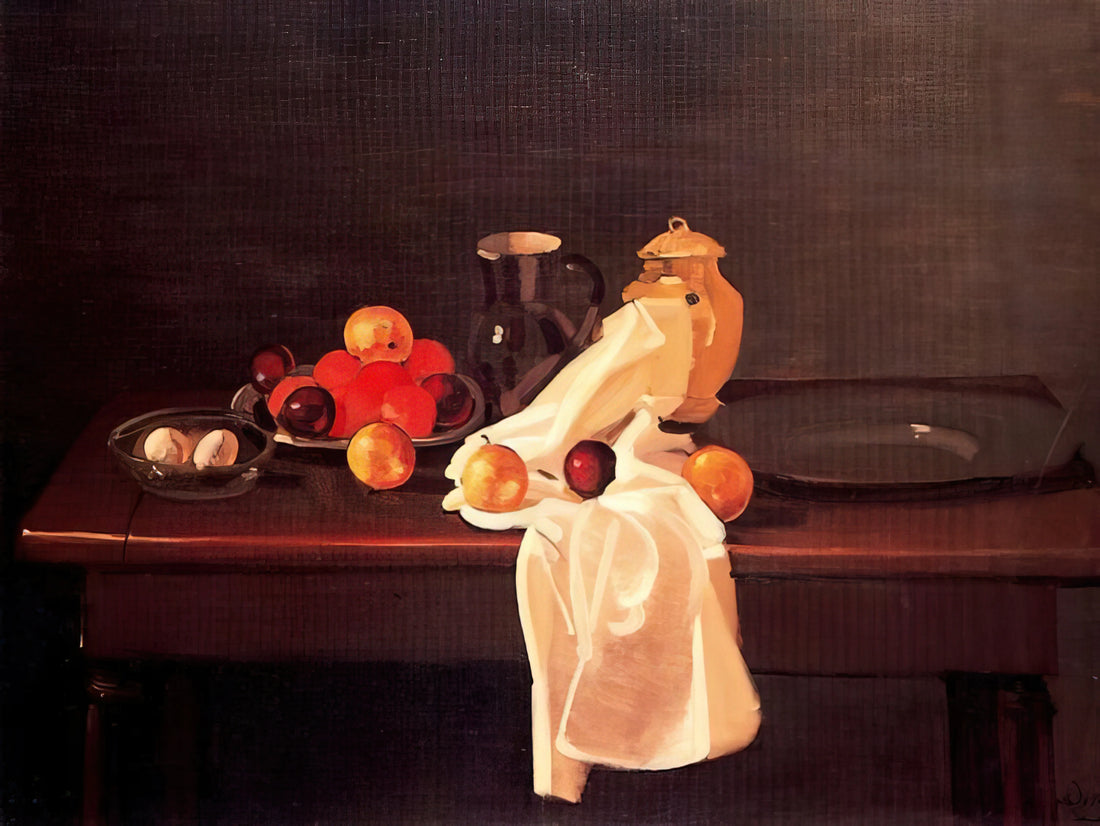André Derain and Balthus: Contrasting Visions in Modern Art - STILL LIFE WITH ORANGES 1931 by Andre Derain