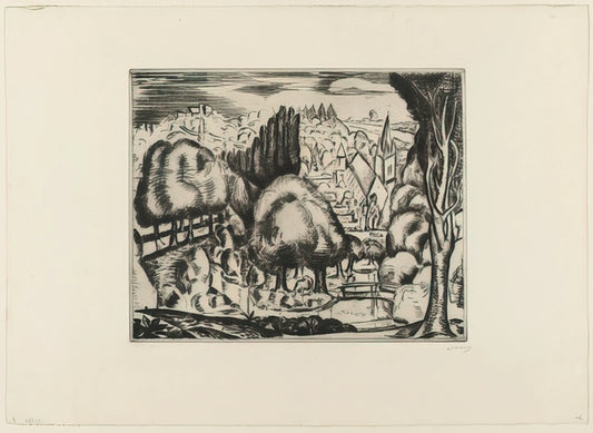 André Derain: The Fauvist Pioneer Who Redefined Color in Modern Art - LANDSCAPE 1907 2 by Andre Derain