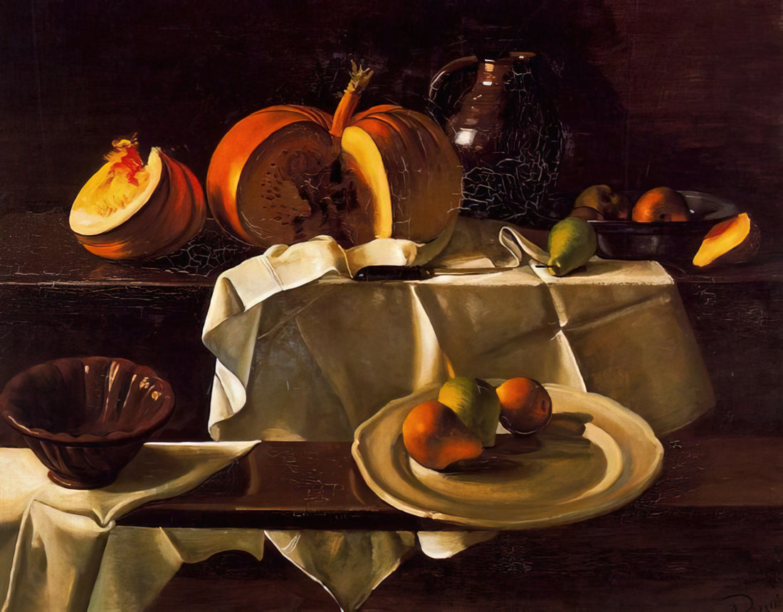André Derain: The Fauvist Revolutionary Who Redefined Color in Modern Art - THE STILL LIFE WITH PUMPKIN 1939 by Andre Derain