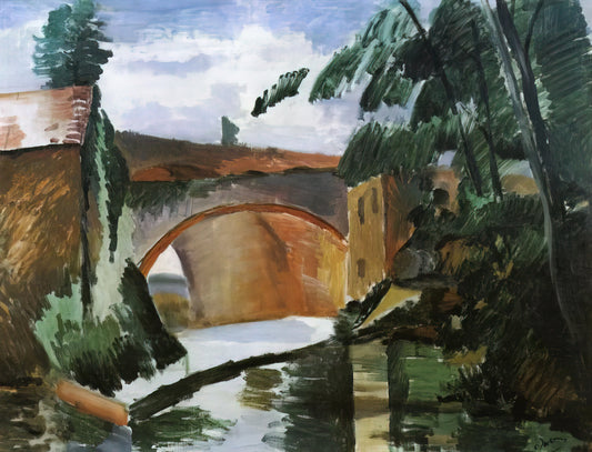 André Derain: The Revolutionary Fauve Artist Who Redefined Color - THE RIVER 1912 by Andre Derain