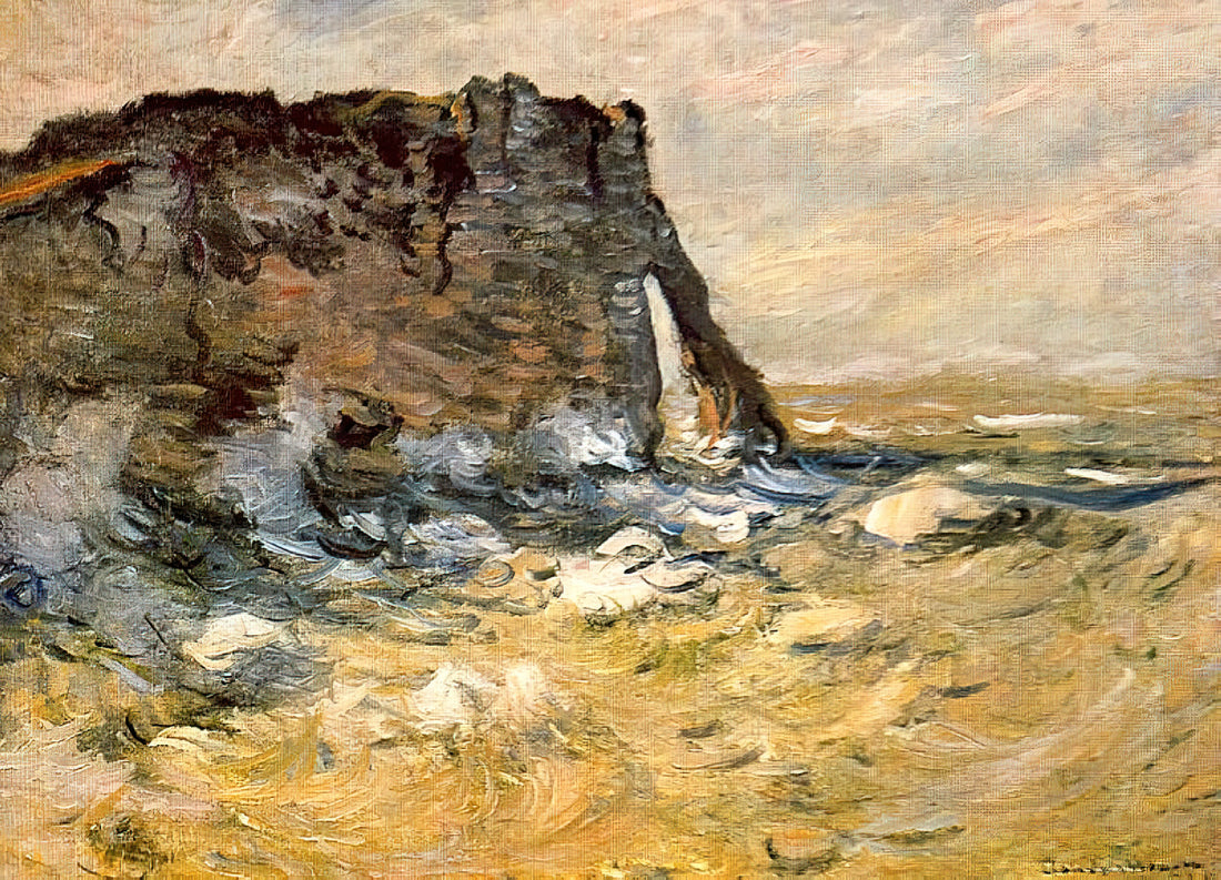 André Monet: The Overlooked Legacy of Claude Monet's Son and Artistic Heir - Port d`Aval by claude monet