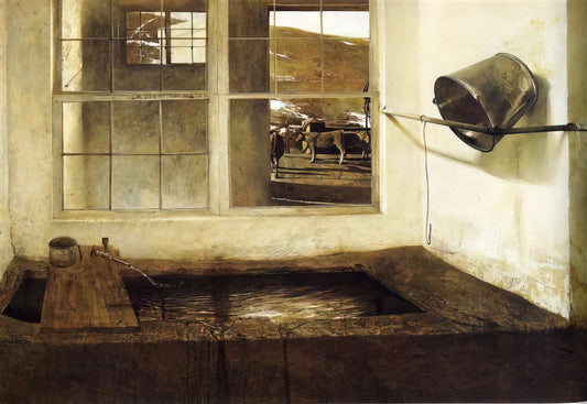 Andrew Wyeth Adrift Print: A Collector's Guide to the Master of American Realism - SPRING FED by Andrew Wyeth