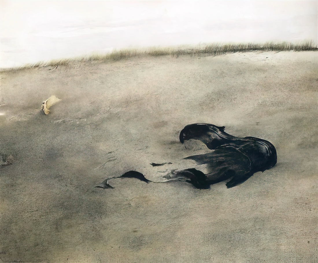 Andrew Wyeth Canvas: The Enduring Power of Tempera and Realism - NOT DETECTED 37 by Andrew Wyeth