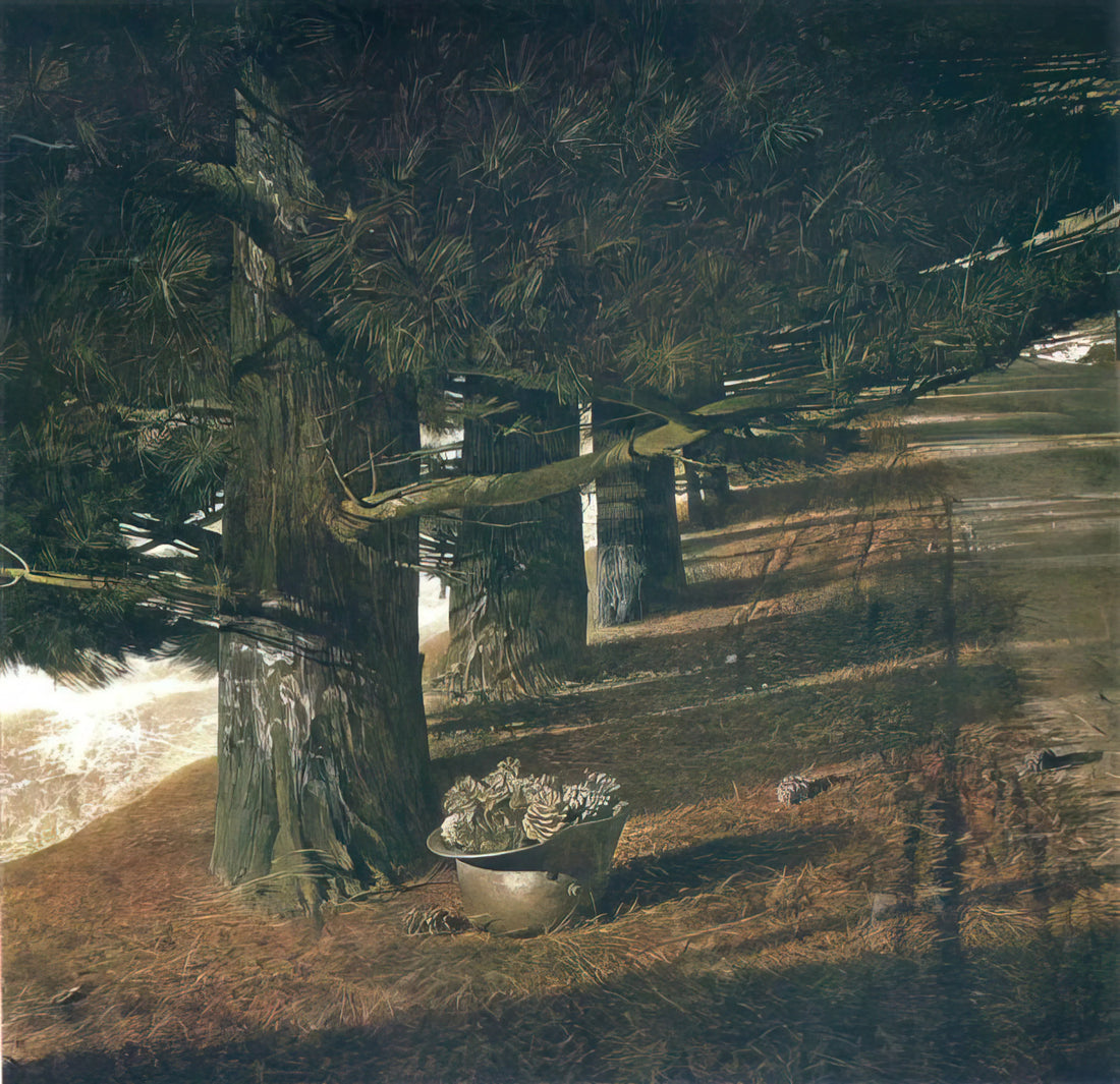 Andrew Wyeth Limited Edition Prints: A Collector's Guide to Authenticity and Value - PINE BARON by Andrew Wyeth