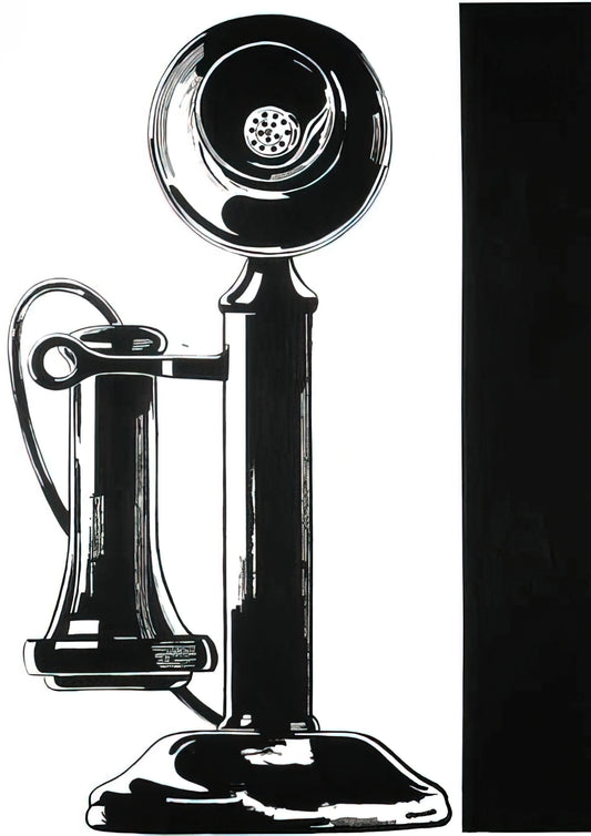 Andy Warhol Blow: The Explosive Energy of Pop Art's Most Iconic Image - Telephone by Andy Warhol