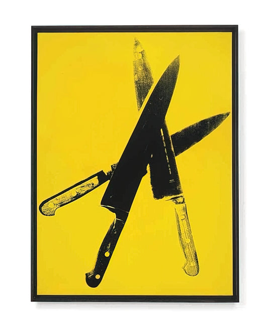 Andy Warhol Fortune: How the Pop Art Icon Built His Empire and What It Means Today - Knives by Andy Warhol