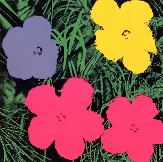 Andy Warhol Framed Art Print: A Collector's Guide to Iconic Pop Art - Flowers by Andy Warhol