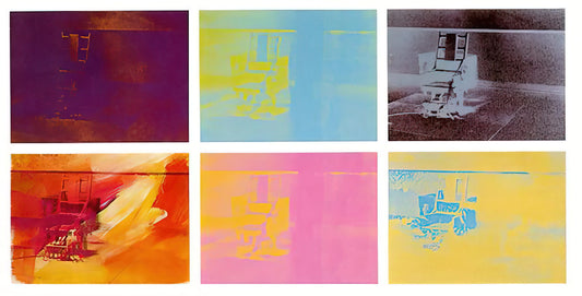 Andy Warhol Marilyn Poster: Iconic Pop Art for Modern Collectors - Electric Chair by Andy Warhol