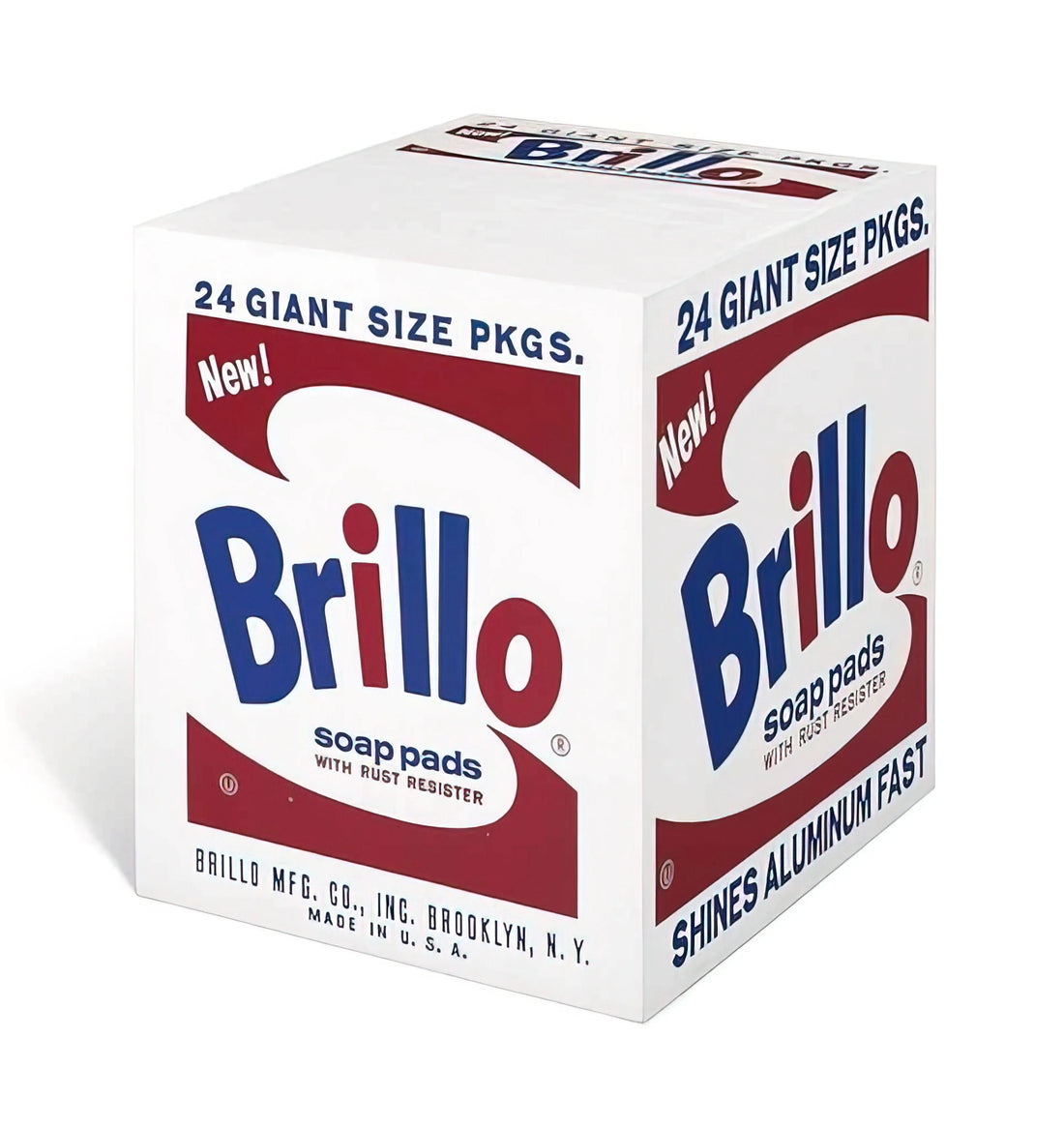 Andy Warhol Marilyn Poster: The Iconic Pop Art Masterpiece Explained - Brillo Soap Pads by Andy Warhol