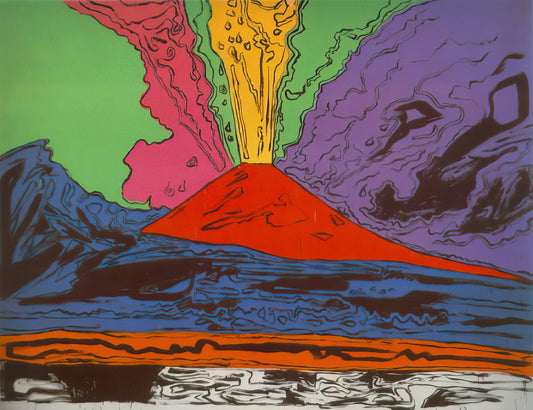 Andy Warhol Prints on Etsy: A Collector's Guide to Authenticity, Value, and Smart Buying - Vesuvius by Andy Warhol