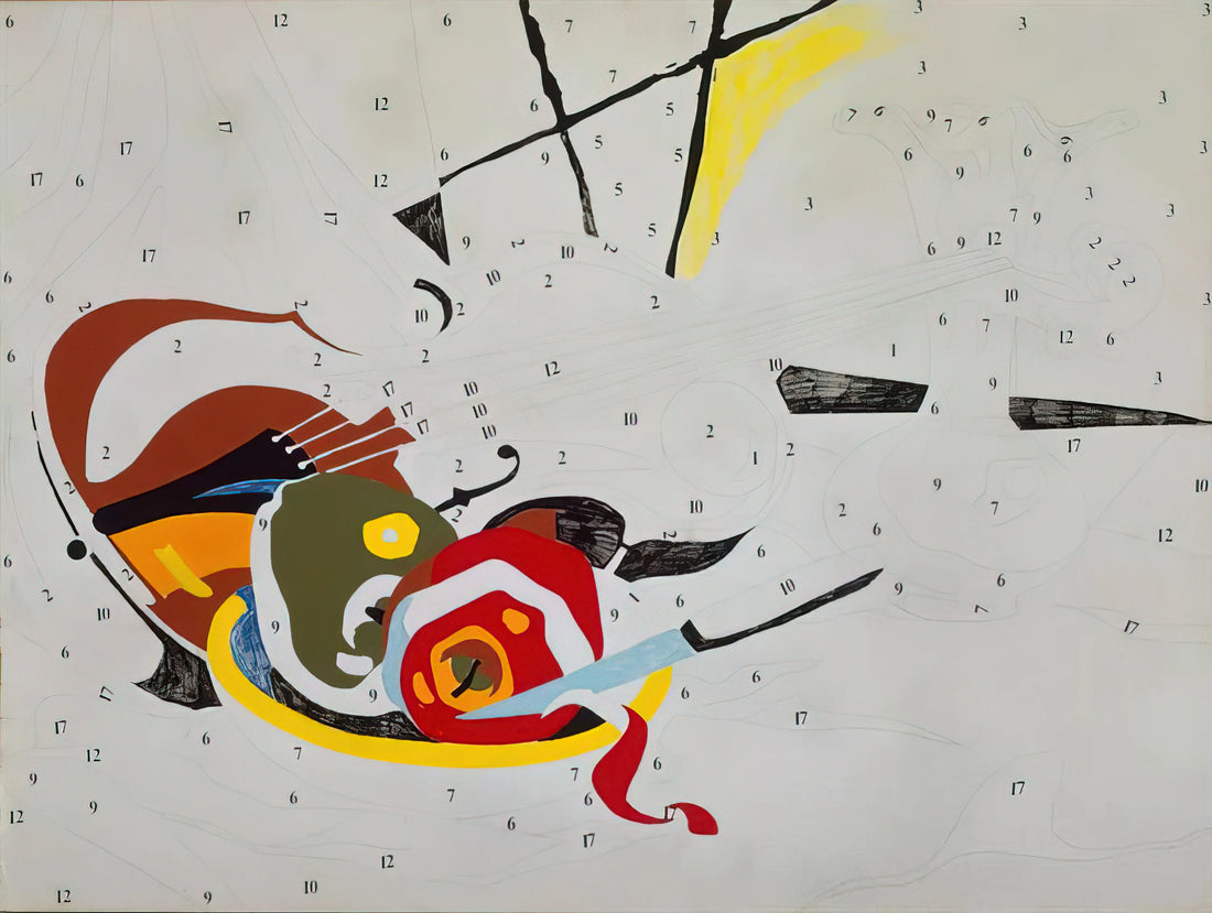 Andy Warhol So Many Stars Print: Decoding Pop Art's Celestial Obsession - Do It Yourself  Violin  by Andy Warhol