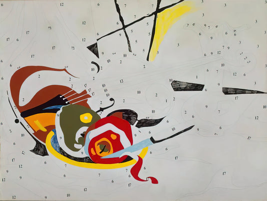 Andy Warhol So Many Stars Print: Decoding Pop Art's Celestial Obsession - Do It Yourself  Violin  by Andy Warhol