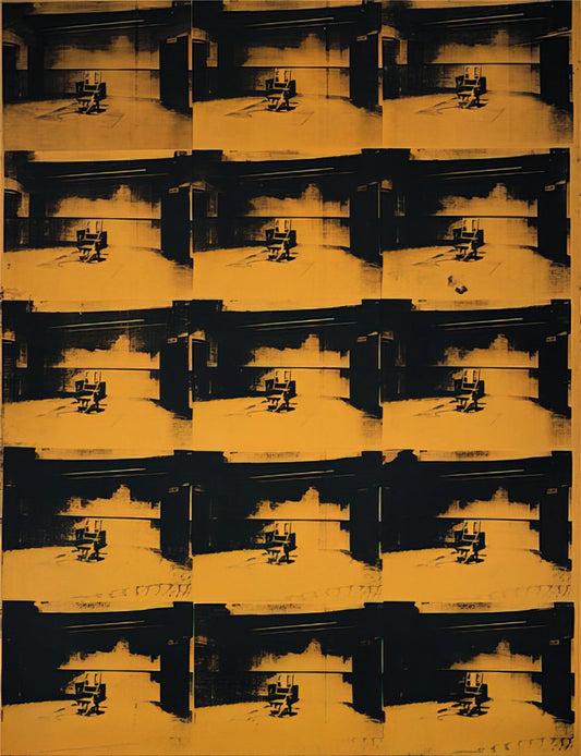 Andy Warhol Unsigned Prints: Understanding Value, Authenticity & Collector Insights - Orange Disaster by Andy Warhol