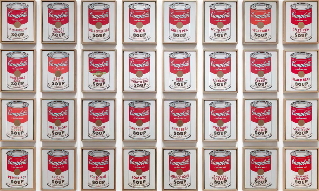 Andy Warhol at Fotografiska: The Intersection of Photography and Pop Art - Campbell's Soup Cans by Andy Warhol