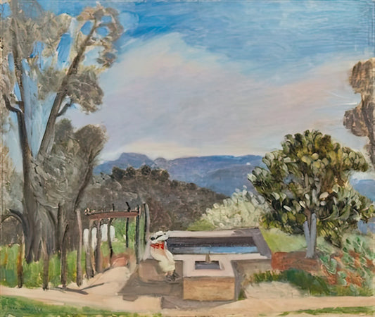 Anna Heloise Matisse: The Enduring Legacy of Henri Matisse's Muse and Model - LE VIVIER PAYSAGE DE PROVENCE 1923 by Henri Matisse