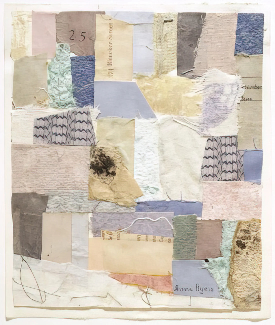 Anne Ryan Acrylic Print: Elevating Mid-Century Collage for the Modern Collector - Number 334 - Abstract Expressionism by Anne Ryan