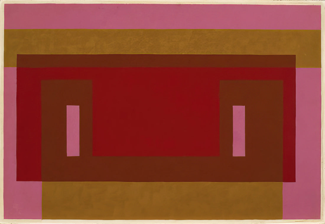 Annie and Josef Albers: The Bauhaus Partnership That Redefined Color Theory - VARIANT ADOBE 1948 1 by Josef Albers