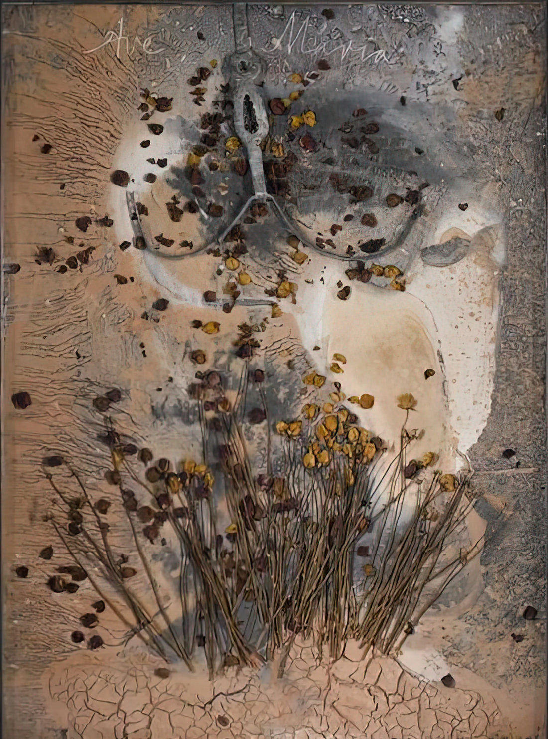 Anselm Kiefer Drawing: The Monumental Power of Line and Memory - AVE MARIA 2007 by Anselm Kiefer
