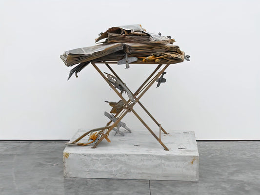 Anselm Kiefer Paintings: The Monumental Art of Memory, Myth, and Material - DAT ROSA MIEL APIBUS 2009 by Anselm Kiefer