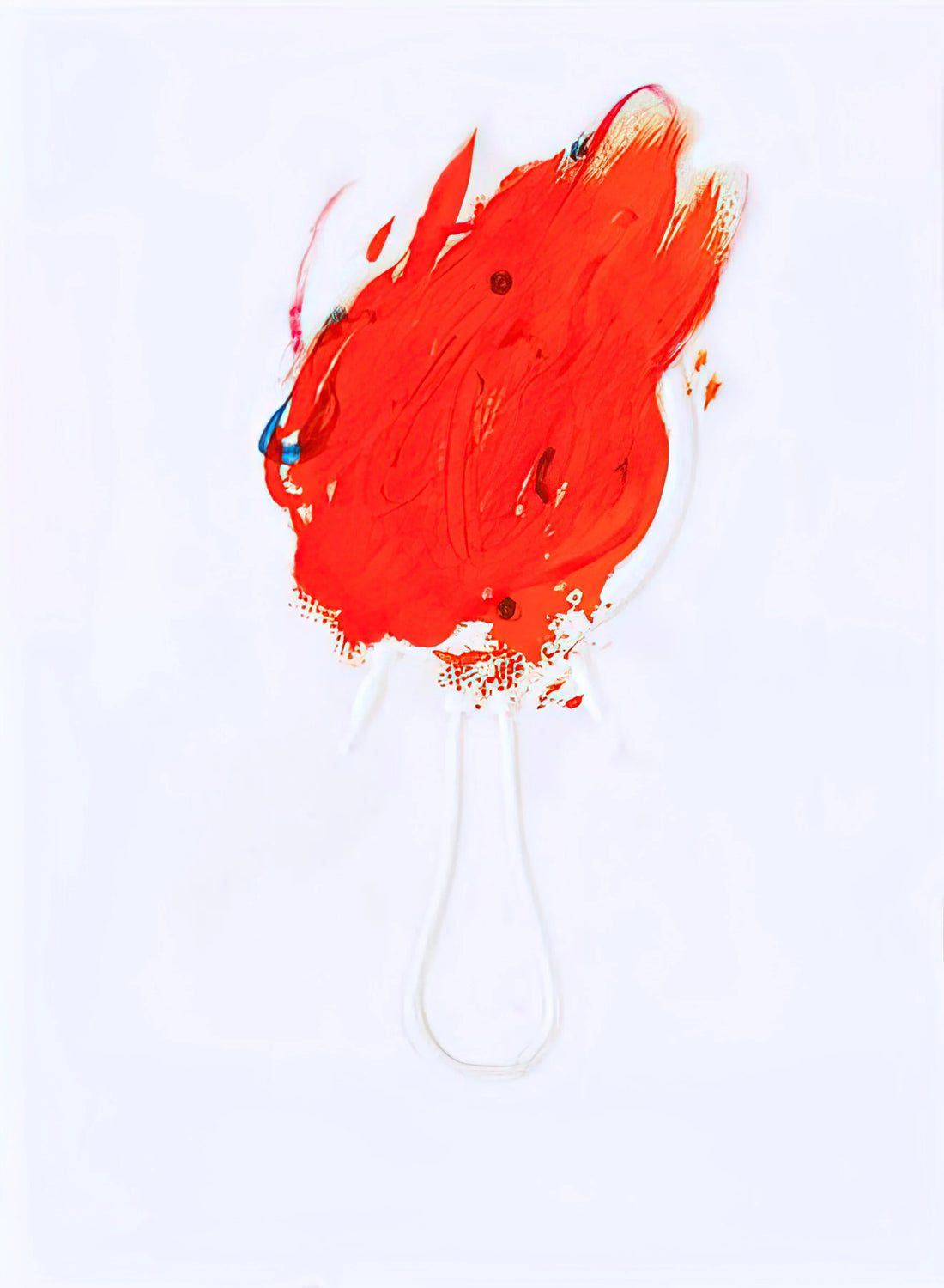 Antoni Tàpies: The Revolutionary Catalan Artist Who Transformed Matter into Meaning - UNTITLED FLAME AND MIRROR 1967 by Antoni Tapies