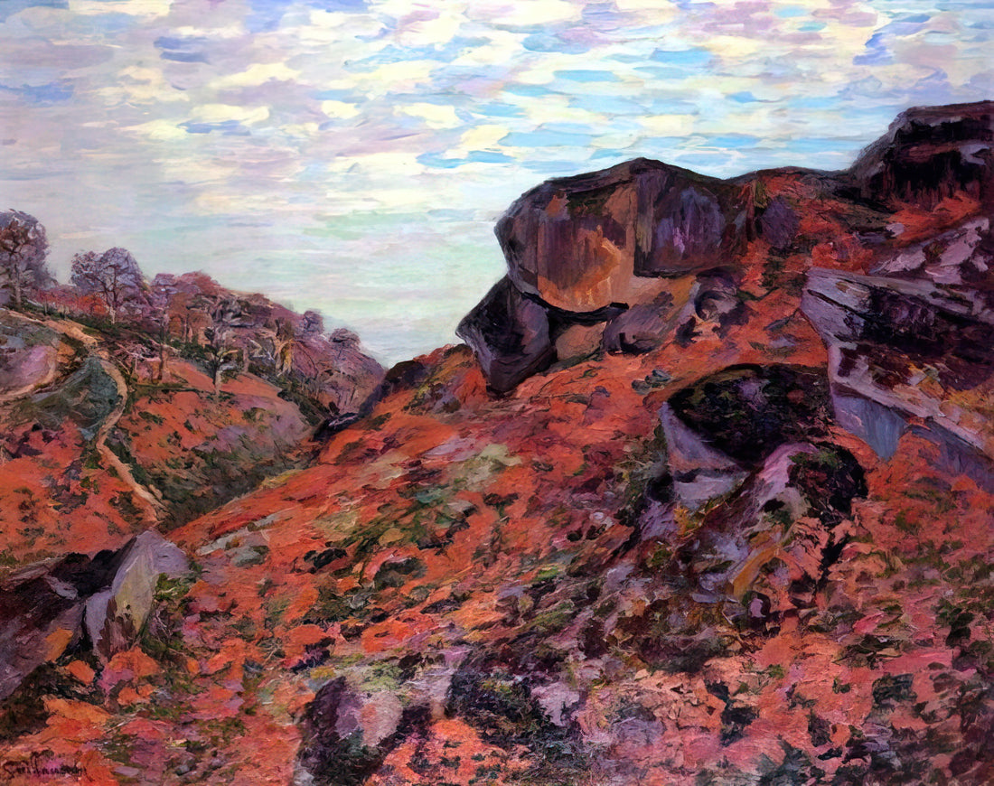 Arman Fernandez: The Provocateur of Accumulation and the Art of Assemblage - Crozant, les Monts Sedelle, matin - 1895 by Arman