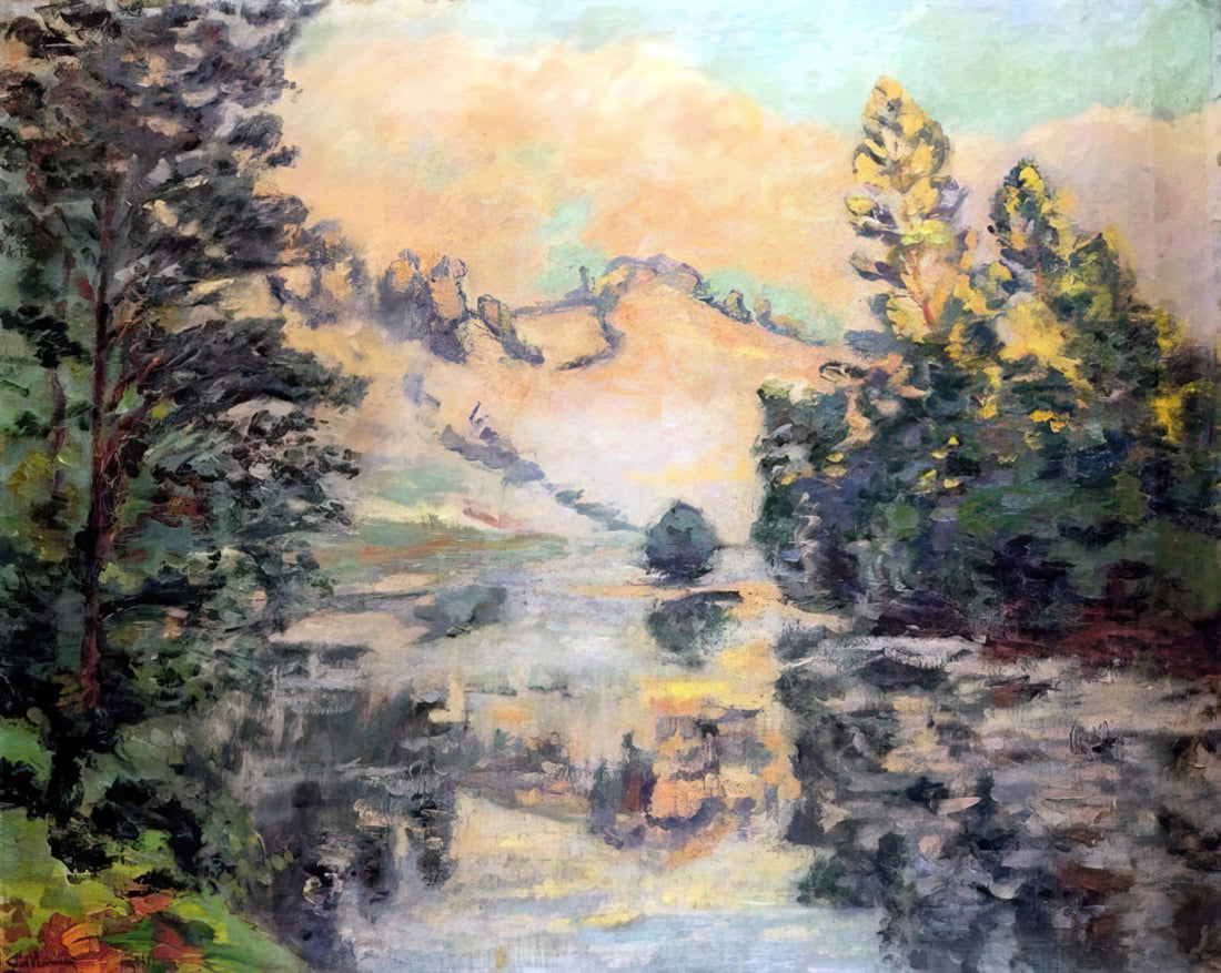 Arman Tadevosyan: The Armenian Master of Color and Light - Landscape of Creuse - 1897 by Arman