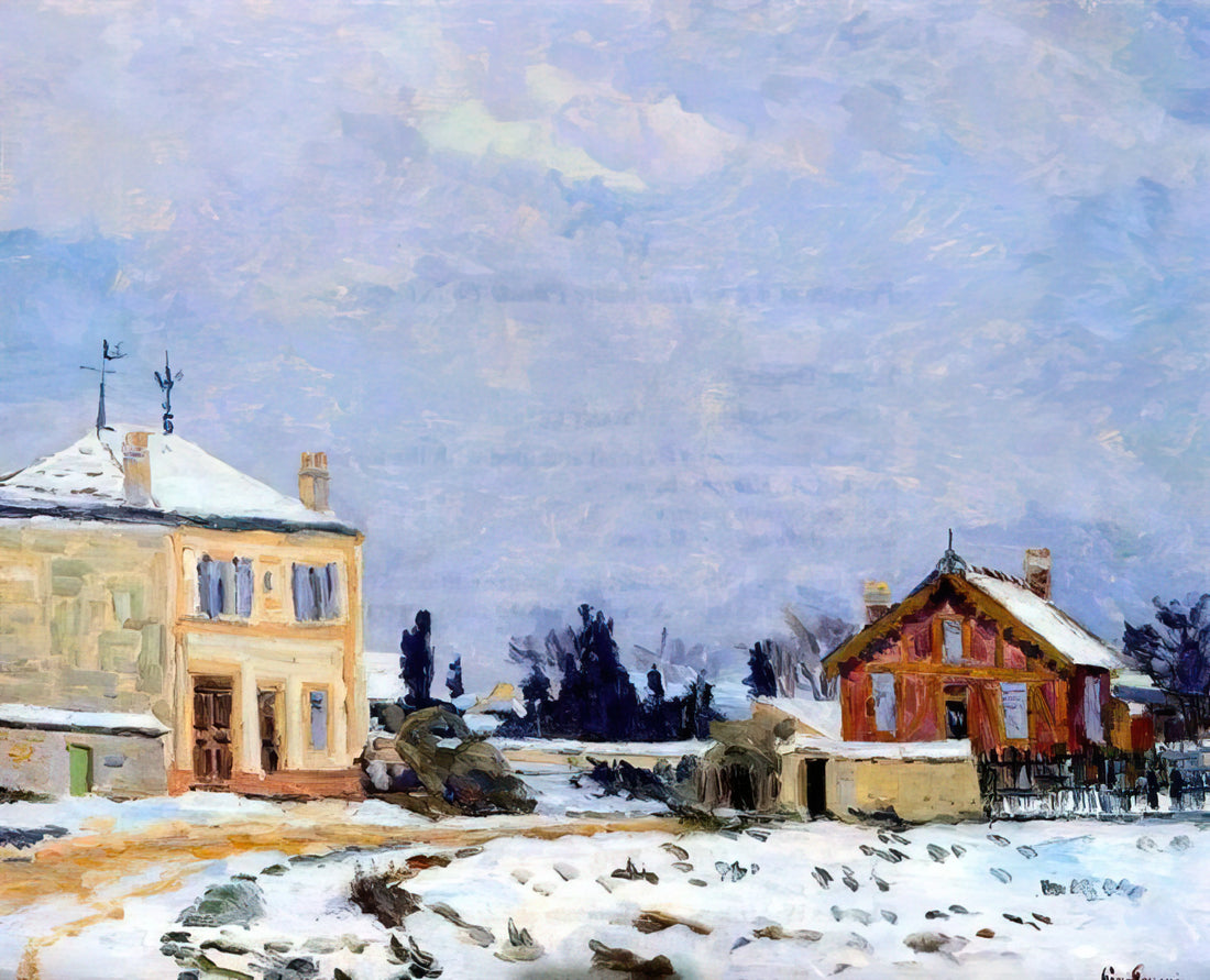 Arman Tateos Manookian: The Forgotten Master of Armenian-American Art - Neige - 1876 by Arman