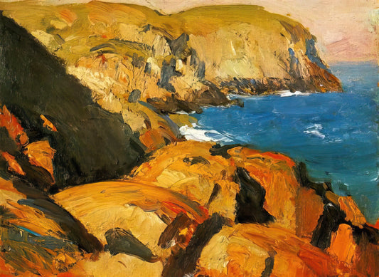 Artists Like Edward Hopper: Masters of American Realism and Urban Solitude - Blackhead, Monhegan by Edward Hopper