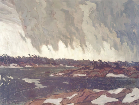 Ay Jackson Reproduction: Understanding the Legacy of Canada's Group of Seven Painter - March Storm, Georgian Bay - 1920 by A.Y. Jackson