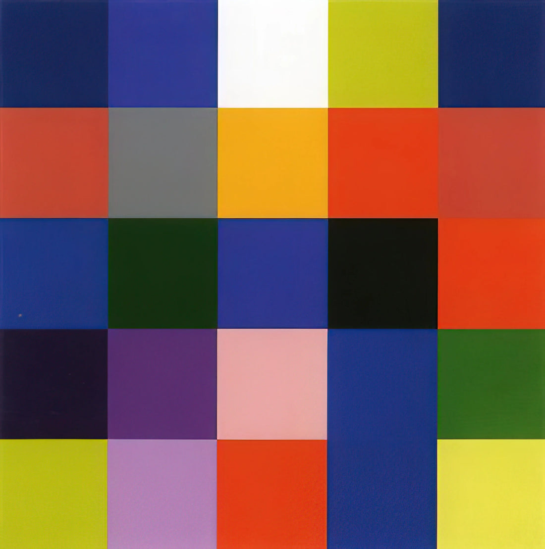 Baader Meinhof Richter: Gerhard Richter's Haunting Confrontation with History - 25 COLOURS 2007 by Gerhard Richter