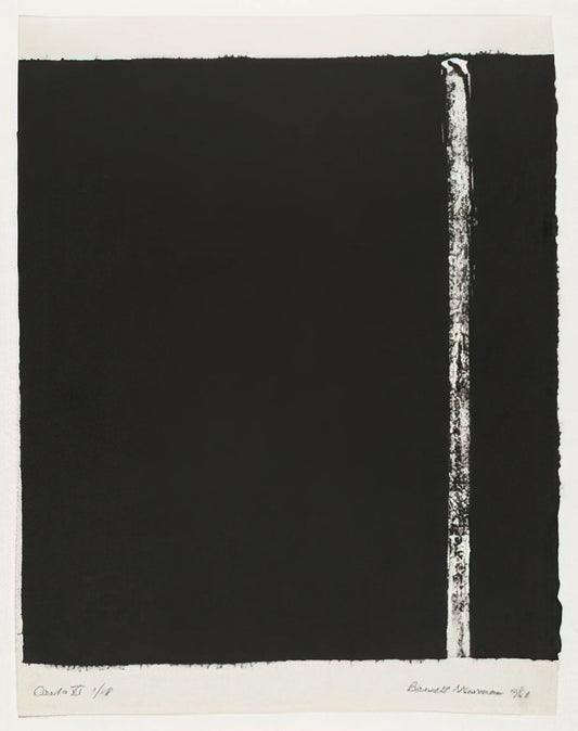 Barnett Newman Writings: The Philosophical Foundations of Color Field Painting - Canto VI by Barnett Newman