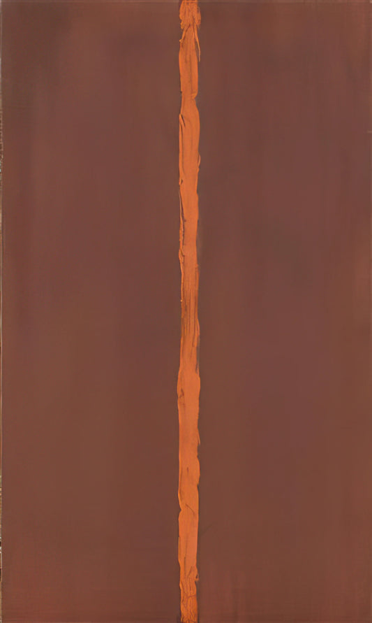 Barnett Newman: The Sublime Simplicity of Color Field Painting - Onement I by Barnett Newman
