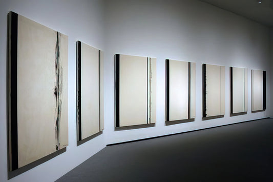 Barnett Newman's Cathedral at Stedelijk: A Monumental Encounter with the Sublime - Stations of the Cross 1958 1966 by Barnett Newman