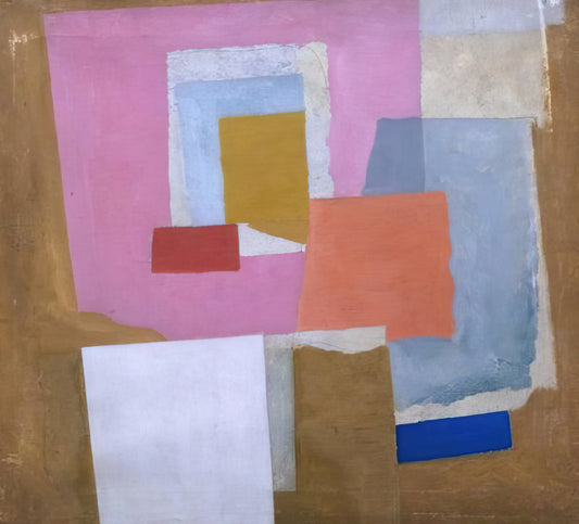 Ben Nicholson Paintings Value: A Collector's Guide to Market Trends and Investment Insights - 1924 first abstract painting, Chelsea - 1924 by Ben Nicholson