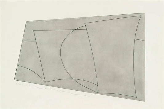 Ben Nicholson and Fred Murray: A Guide to Art Sales and Collector Insights - Aegean 2 - 1967 by Ben Nicholson