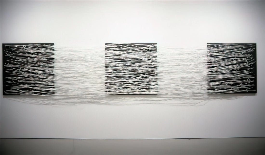 Benedict Cumberbatch and Sol LeWitt: When Hollywood Meets Conceptual Art - METRONOMIC IRREGULARITY II 1966 by Eva Hesse