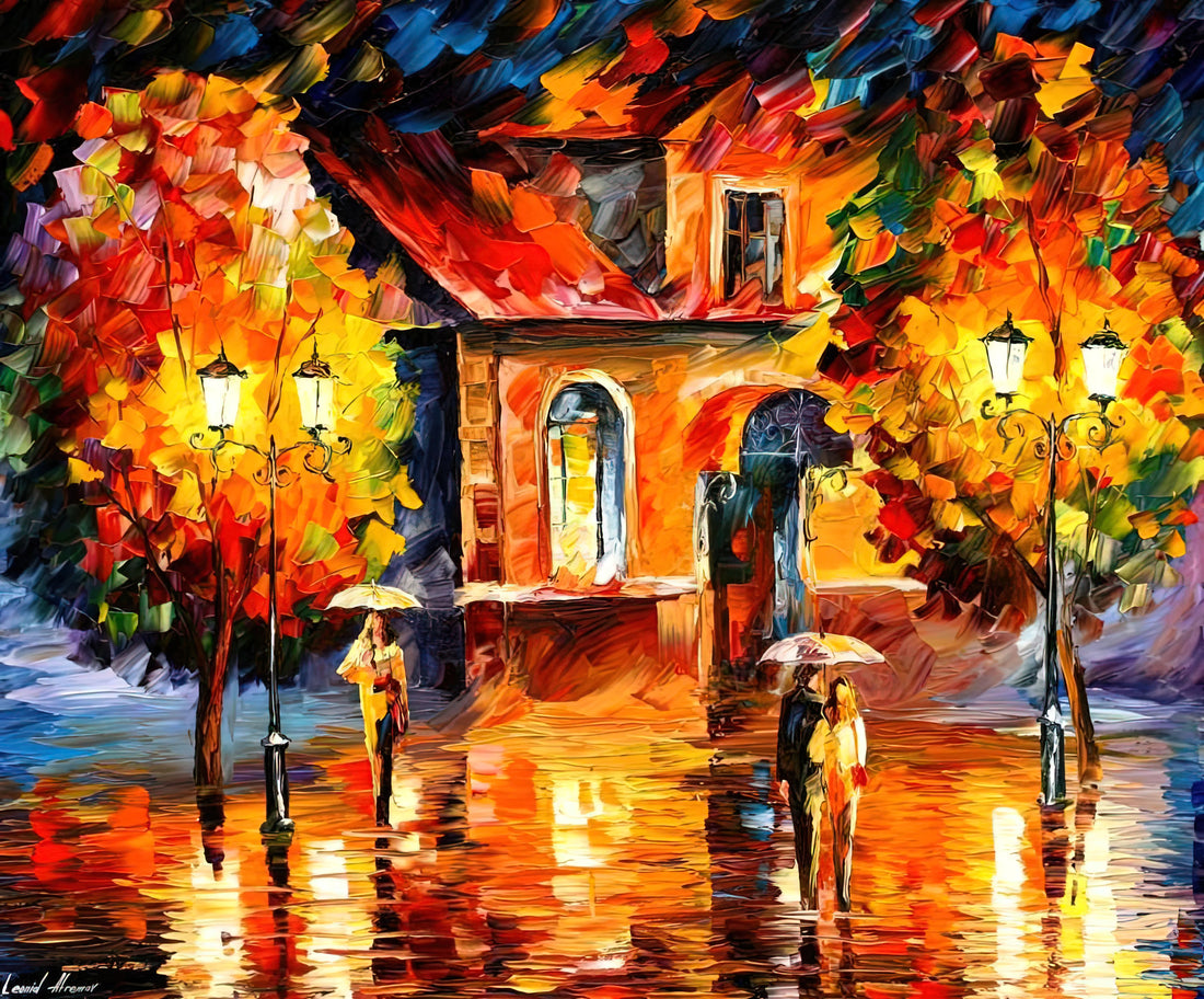 Boris Afremov: The Master of Vibrant Impressionism and His Enduring Legacy - Leonid Afremov by Leonid Afremov