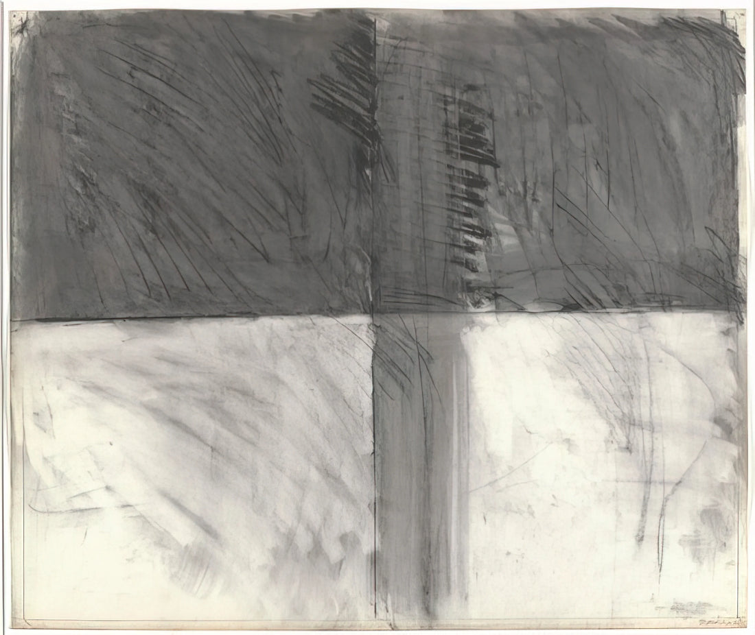 Brice Marden Artwork: A Journey Through Minimalism, Gesture, and Timeless Abstraction - Untitled - 1962 by Brice Marden