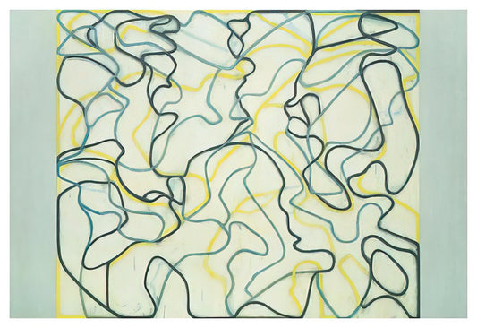 Brice Marden Paintings for Sale: A Collector's Guide to the Minimalist Master - Second Letter Zen Spring - 2009 by Brice Marden