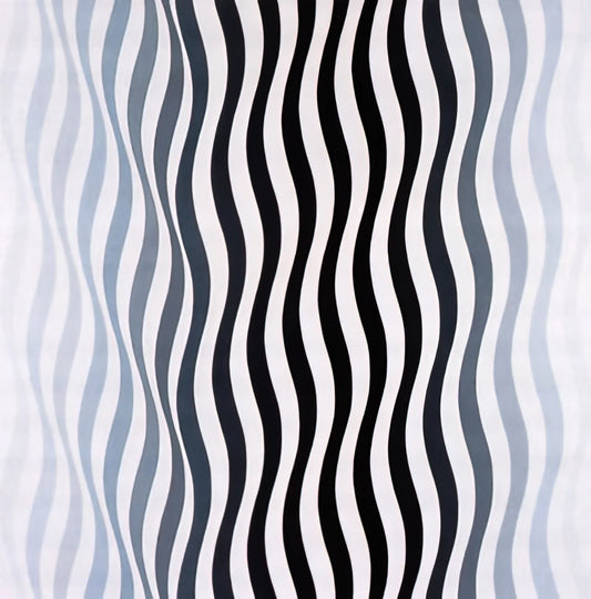 Bridget Riley KS2: Exploring Op Art's Master Through Educational Lenses - ARREST 1 1965 by Bridget Riley