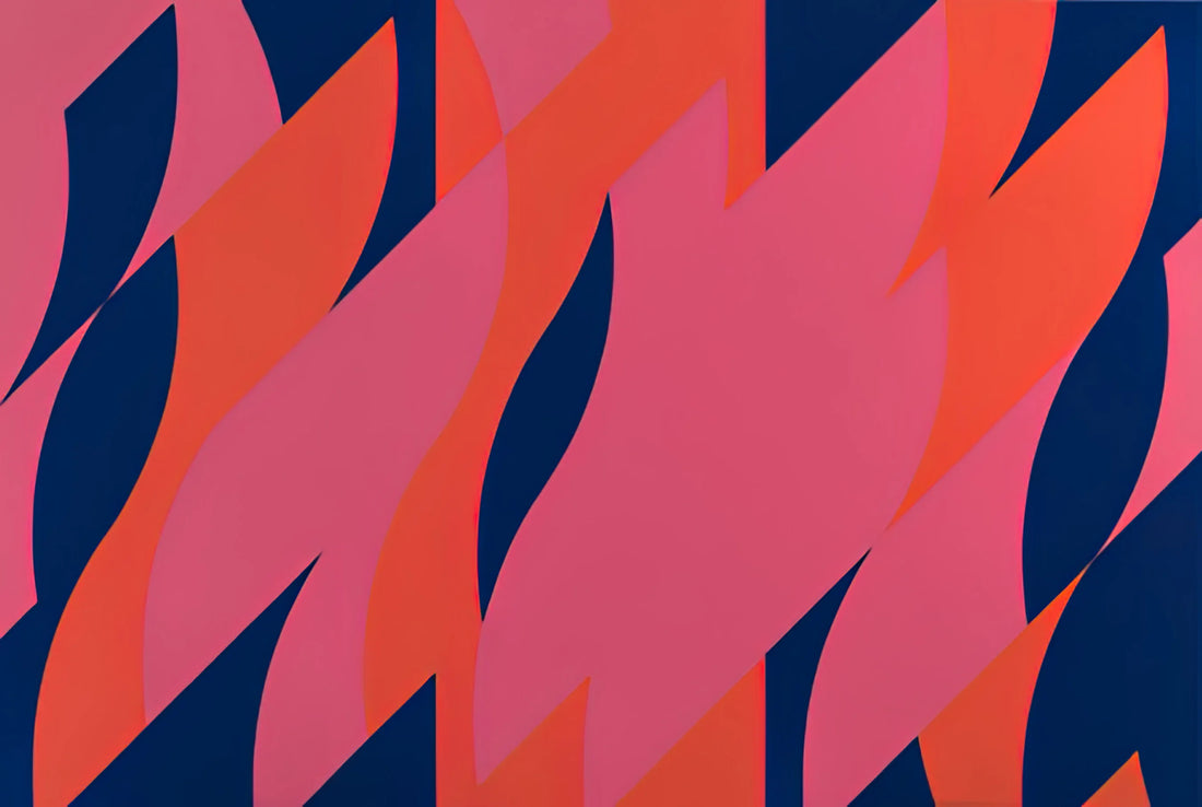 Bridget Riley: The Complete Prints 1962-2020 | A Definitive Guide to Her Optical Art Legacy - RED WITH RED 1 2007 by Bridget Riley